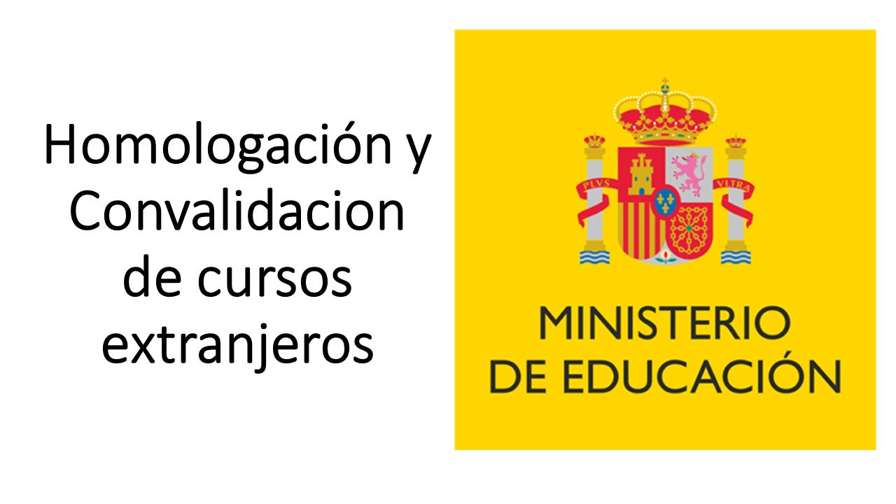 Homologación y Convalidación de estudios extranjeros